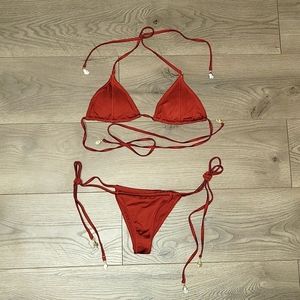 FashionNova Red Bikini